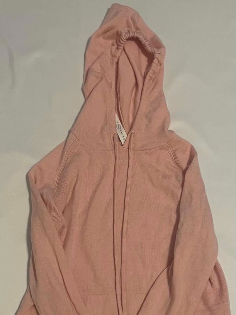 LULULEMON Women’s Light Pink Hooded Pullover Top, Size 4